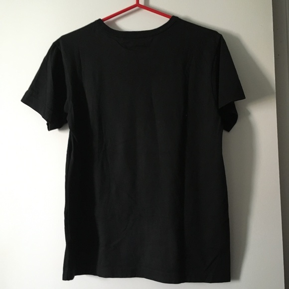 Genuine COMME DES GARCONS PLAY Black Cotton Tee M - Picture 3 of 5